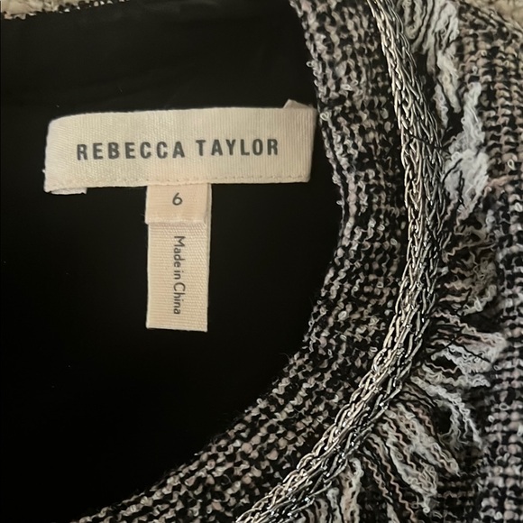 Rebecca Taylor Gray A-Line Casual Dress - Picture 2 of 7